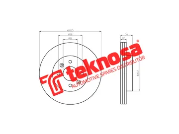 Main image of Brake Disc - TBD7185-D