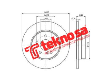 Main image of Brake Disc - TBD7339-D