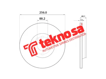 Main image of Brake Disc - TBD7584-D