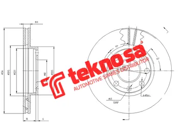 Main image of Brake Disc - TBD7806-D