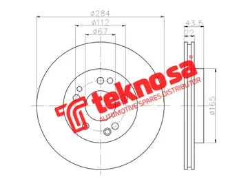 Main image of Brake Disc - TBD7811-D