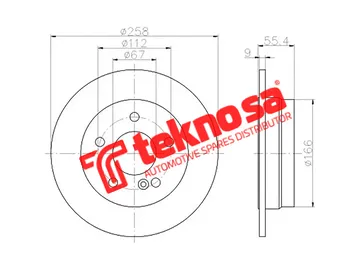 Main image of Brake Disc - TBD7890-D