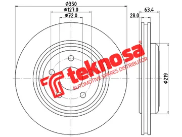 Main image of Brake Disc - TBD8631-D