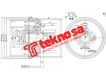 Main image of Brake Drum - TBD5330-K