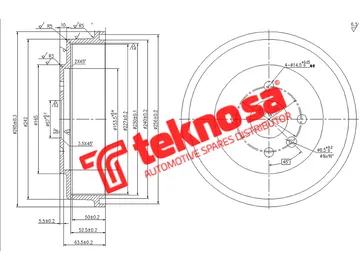 Main image of Brake Drum - TBD5340-K