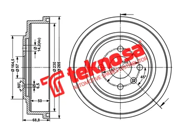 Main image of Brake Drum - TBD5885-K