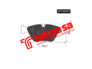 Main image of Brake Pads - OPT0993