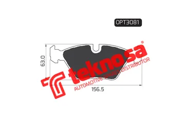 Main image of Brake Pads - OPT3081