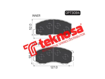 Main image of Brake Pads - OPT3084