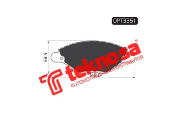 Main image of Brake Pads - OPT3351