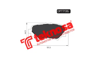 Main image of Brake Pads - OPT7136