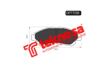 Main image of Brake Pads - OPT7138