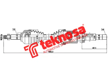 Main image of Driveshaft Complete - DFO401