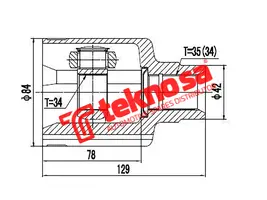 Inner Cv Joint product image