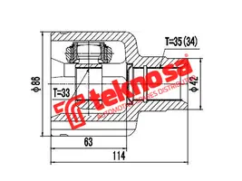 Inner Cv Joint product image