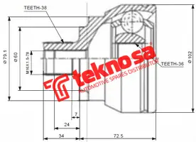 Outer Cv Joint product image