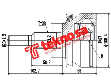 Main image of Outer Cv Joint - AD5733